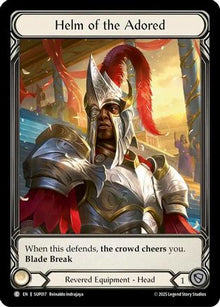 Helm of the Adored (Extended Art) (SUP017) - Super Slam Cold Foil