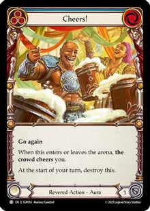 Cheers! (SUP055) - Super Slam Rainbow Foil