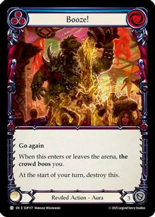 Booze! (SUP117) - Super Slam Rainbow Foil