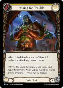 Asking for Trouble (SUP140) - Super Slam Rainbow Foil