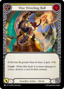 Wee Wrecking Ball (SUP194) - Super Slam Rainbow Foil