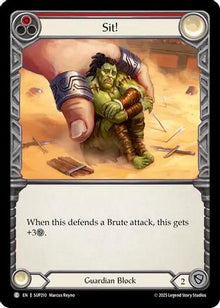 Sit! (SUP210) - Super Slam Rainbow Foil