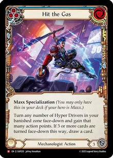 Hit the Gas (SUP255) - Super Slam Rainbow Foil