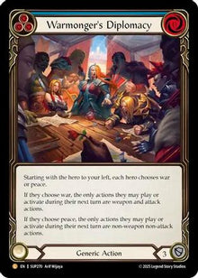 Warmonger's Diplomacy (SUP270) - Super Slam Cold Foil