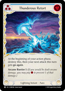 Thunderous Retort (Blue)