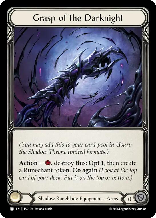 Grasp of the Darknight