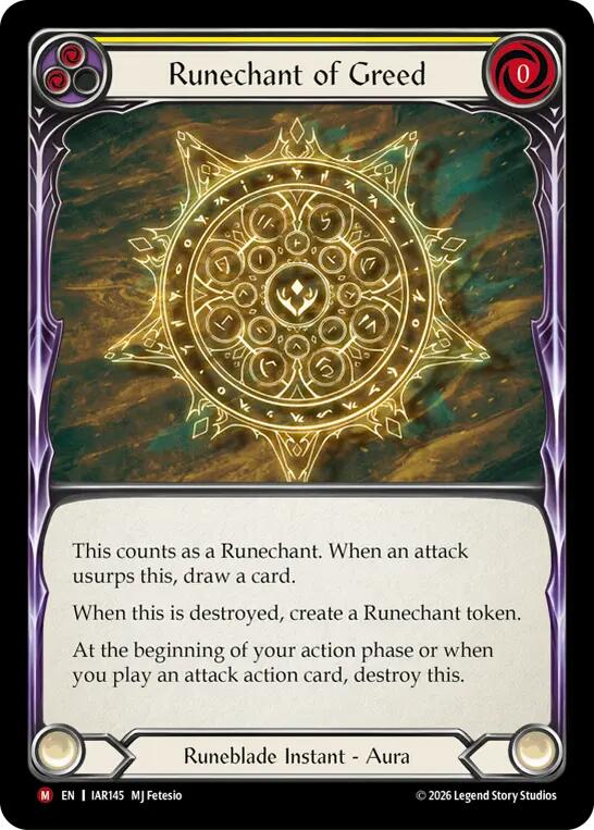 Runechant of Greed