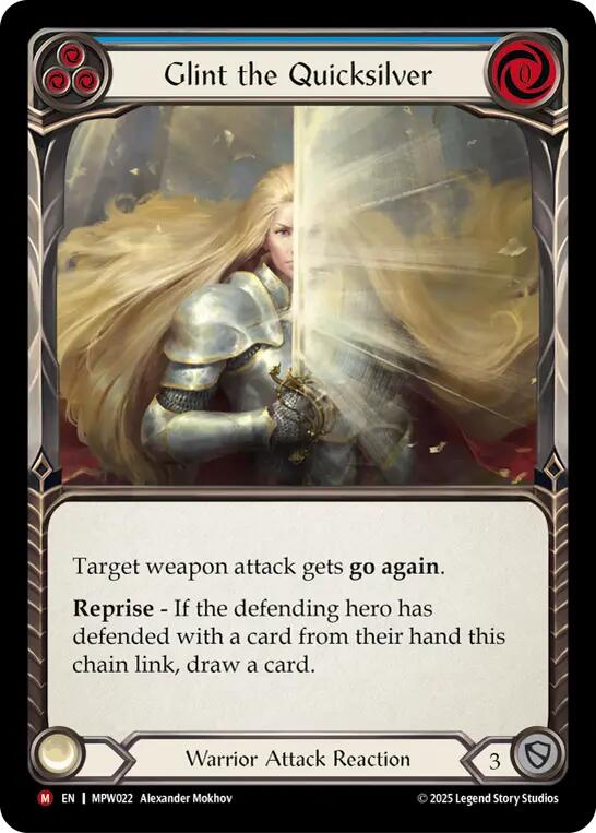 Glint the Quicksilver (Blue)