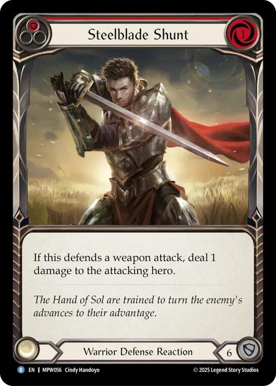Steelblade Shunt (Red)