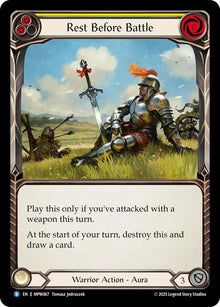 Rest Before Battle (Yellow)