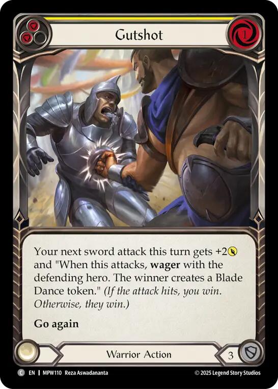 Gutshot (Yellow)