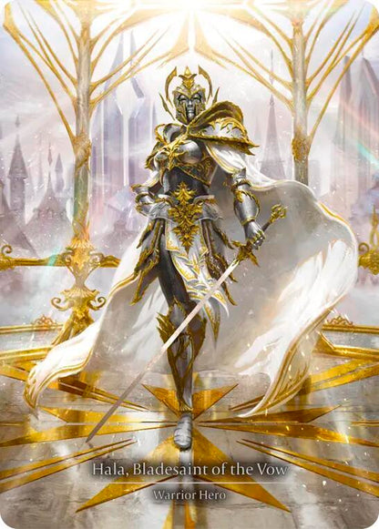Hala, Bladesaint of the Vow (Marvel) (Back)