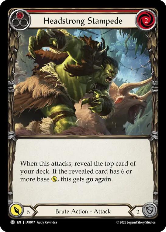 Headstrong Stampede (Red)