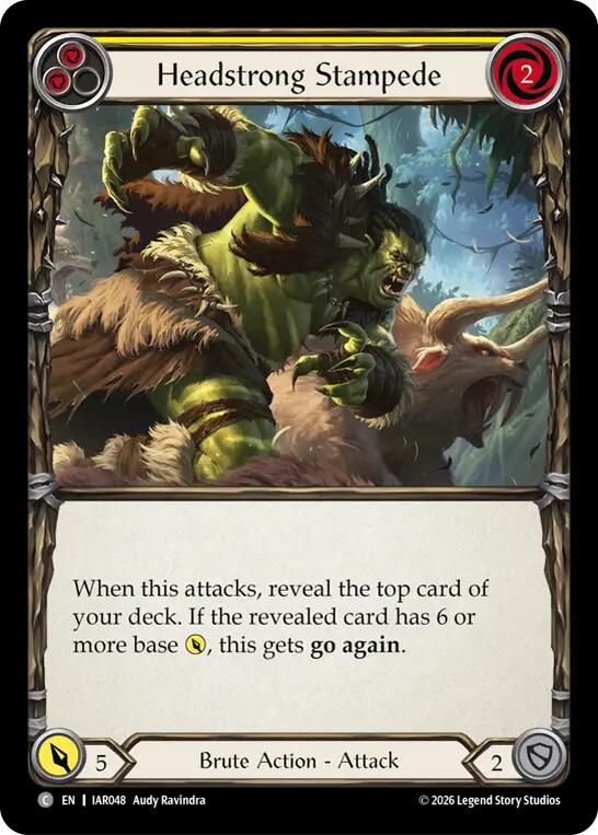 Headstrong Stampede (Yellow)