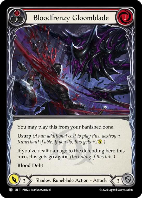 Bloodfrenzy Gloomblade (Red)