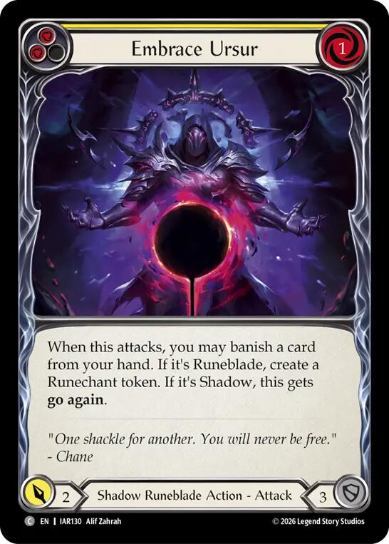 Embrace Ursur (Yellow)
