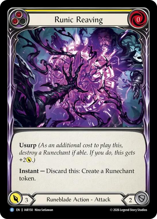 Runic Reaving (Yellow)