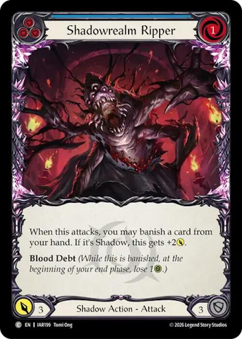 Shadowrealm Ripper (Blue)