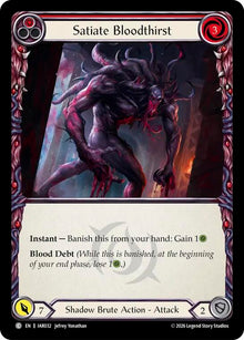 Satiate Bloodthirst (Red)