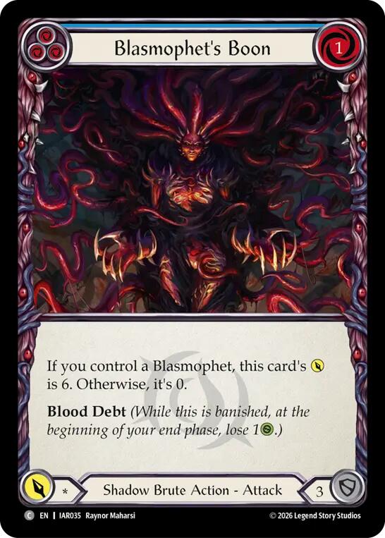 Blasmophet's Boon