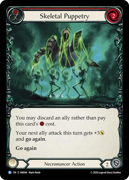 Skeletal Puppetry (Red)