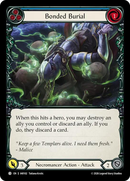 Bonded Burial (Blue)