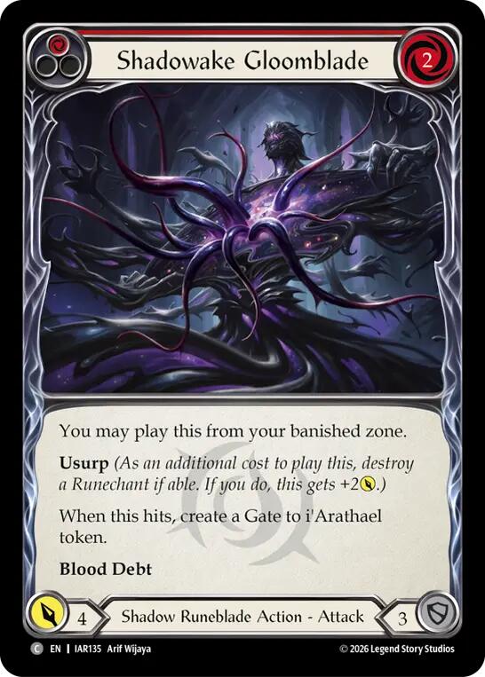 Shadowake Gloomblade (Red)