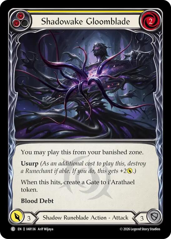 Shadowake Gloomblade (Yellow)