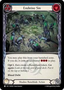 Enshrine Sin (Blue)