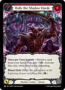 Rally the Shadow Horde (Red)