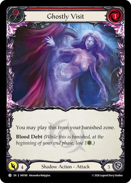 Ghostly Visit (Red)