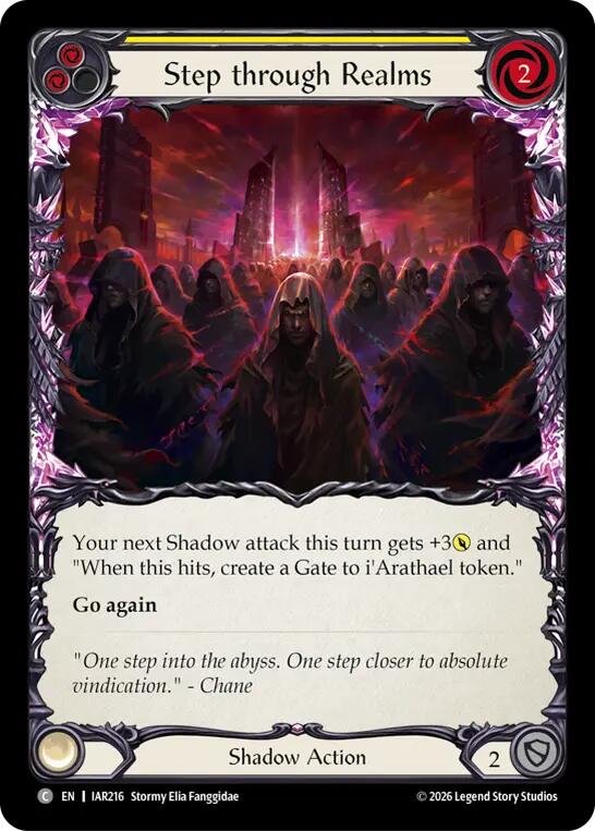 Step through Realms (Yellow)