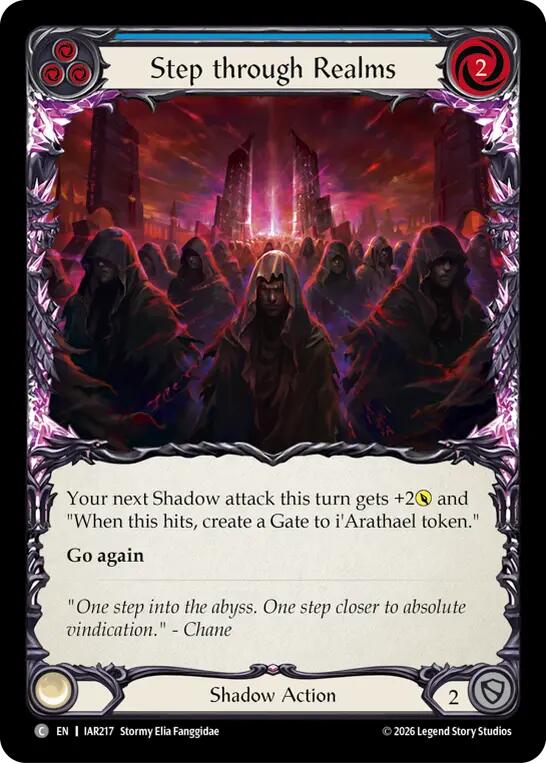 Step through Realms (Blue)