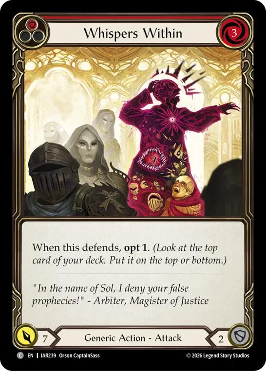Whispers Within (Red)