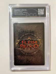 Gambler's Gloves - Cold Foil - 9.5 Graded PCG