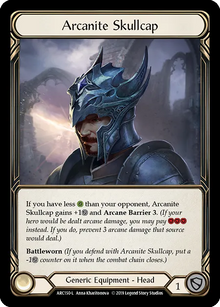 Arcanite Skullcap [ARC150-L] - First Edition Cold Foil