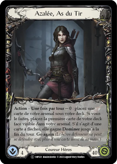 Azalea, Ace in the Hole [1HP221] - French Marvel - Cold Foil