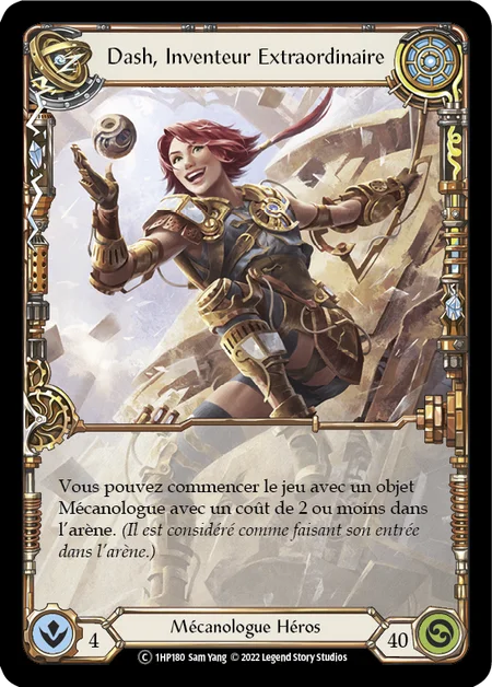 Dash, Inventor Extraordinaire [1HP180] - French Marvel - Cold Foil