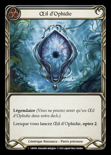 Eye of Ophidia [1HP000] - French - Rainbow Foil