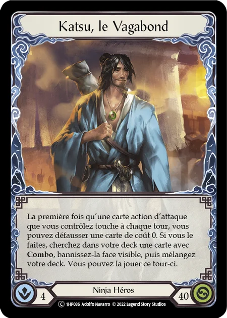 Katsu, the Wanderer [1HP086] - French Marvel - Cold Foil