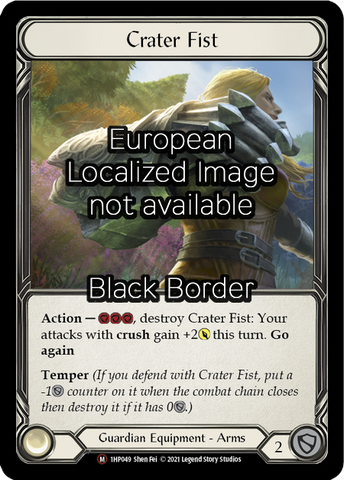 Crater Fist [1HPBL049] - French History Pack 1 - Black Label