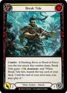 Break Tide [EVR038] 1st Edition Rainbow Foil
