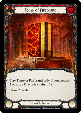 Tome of Firebrand [UPR089] (Uprising)  Rainbow Foil