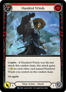 Hundred Winds (Red) [EVR041] 1st Edition Normal
