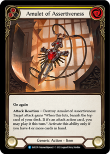 Amulet of Assertiveness [EVR176] 1st Edition Cold Foil