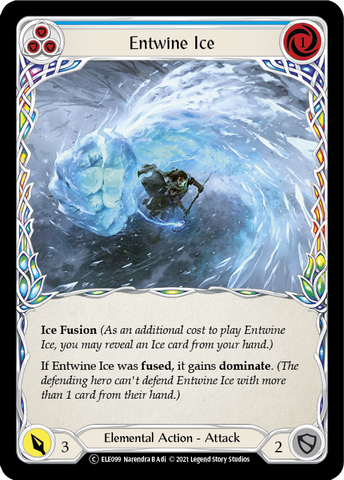 Entwine Ice (Blue) [U-ELE099] (Tales of Aria Unlimited)  Unlimited Normal
