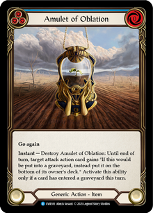Amulet of Oblation [EVR181] 1st Edition Cold Foil