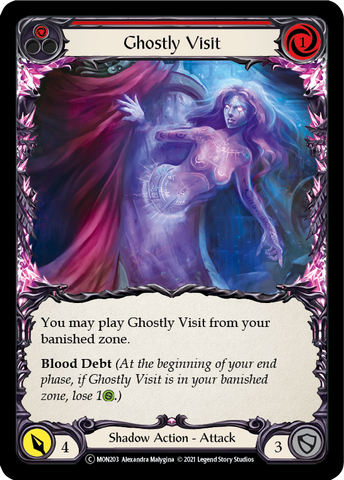 Ghostly Visit (Red) [U-MON203] (Monarch Unlimited)  Unlimited Normal