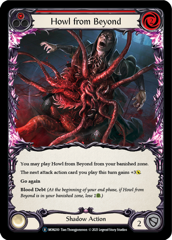 Howl from Beyond (Red) [U-MON200] (Monarch Unlimited)  Unlimited Normal