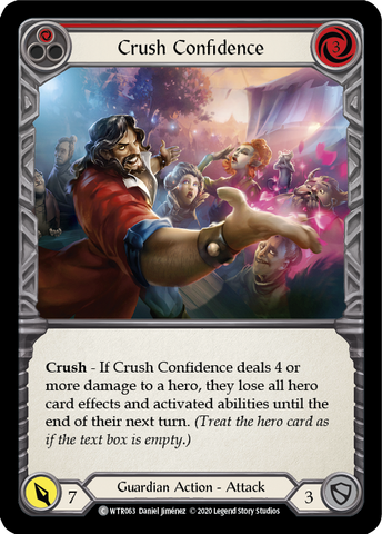 Crush Confidence (Red) [U-WTR063] (Welcome to Rathe Unlimited)  Unlimited Normal